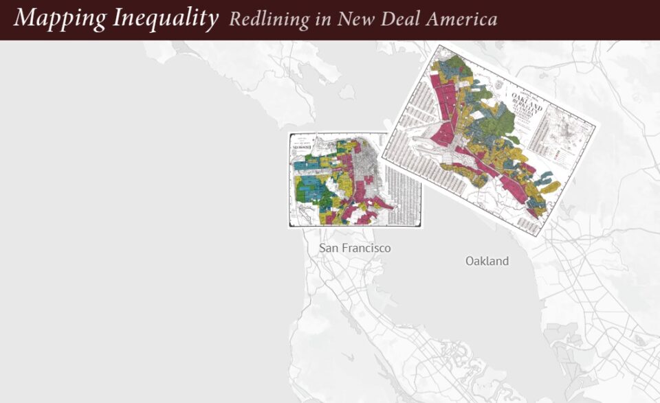 Mapping Inequality Webpage Screenshot