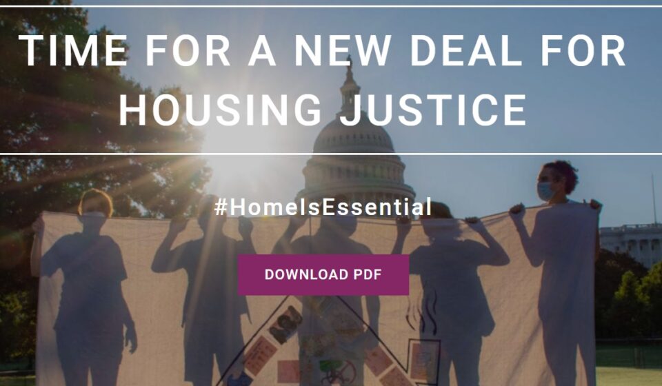 Time for a new deal for housing justice