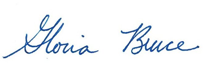 Gloria Bruce's Signature